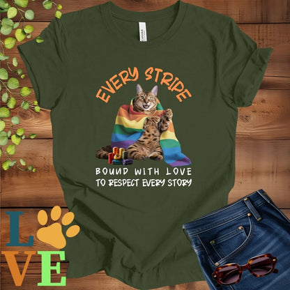 Bengal LGBTQ+ Flag Tee