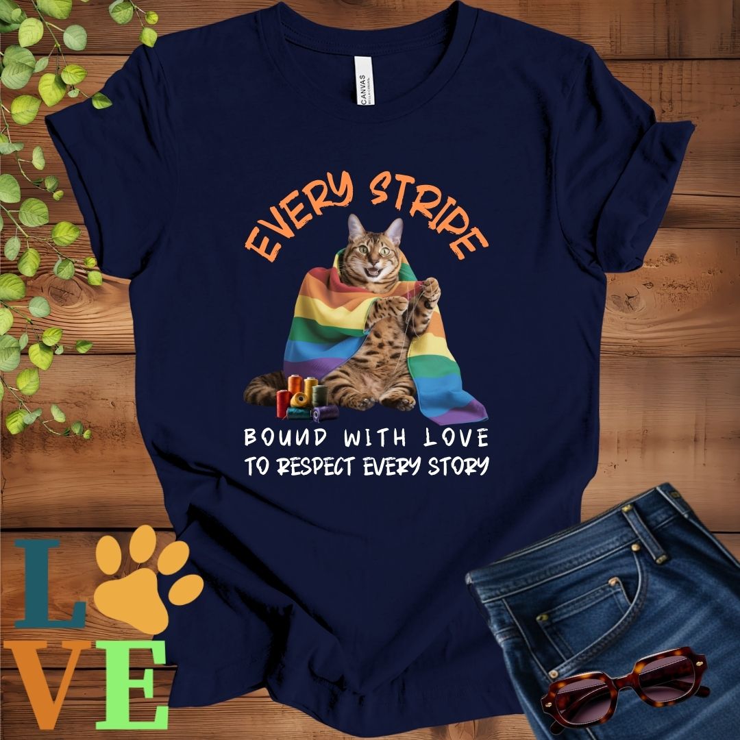 Bengal LGBTQ+ Flag Tee