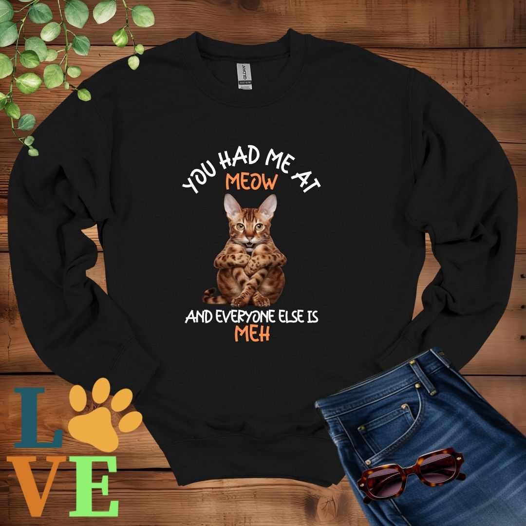 Bengal Meow Sweatshirt