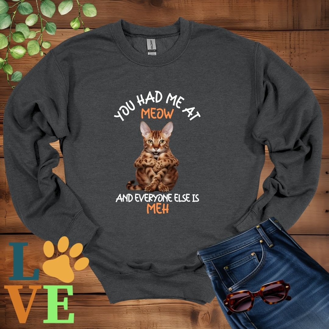 Bengal Meow Sweatshirt
