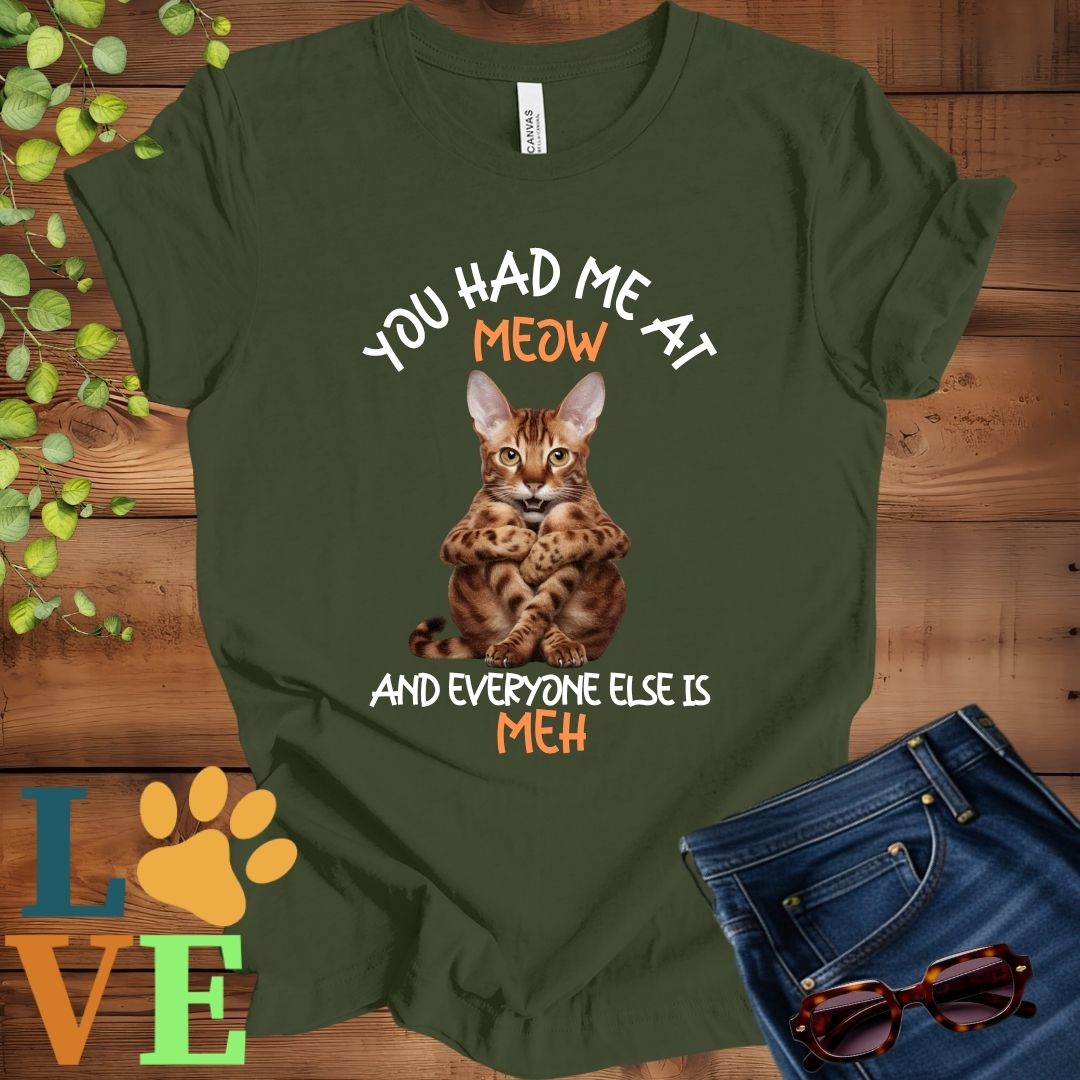 Bengal Meow Tee