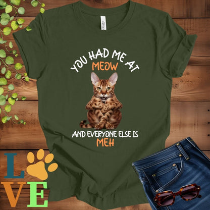 Bengal Meow Tee