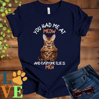 Bengal Meow Tee