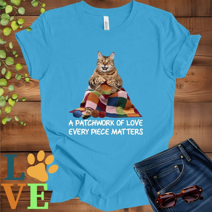 Bengal Patchwork Knitting Tee