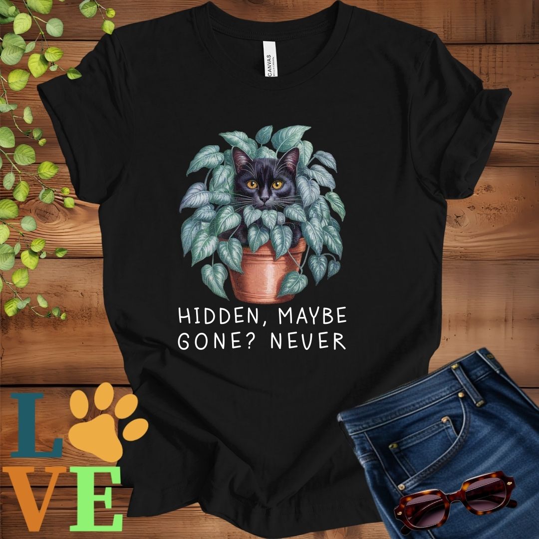 Black Cat Hidden Tee