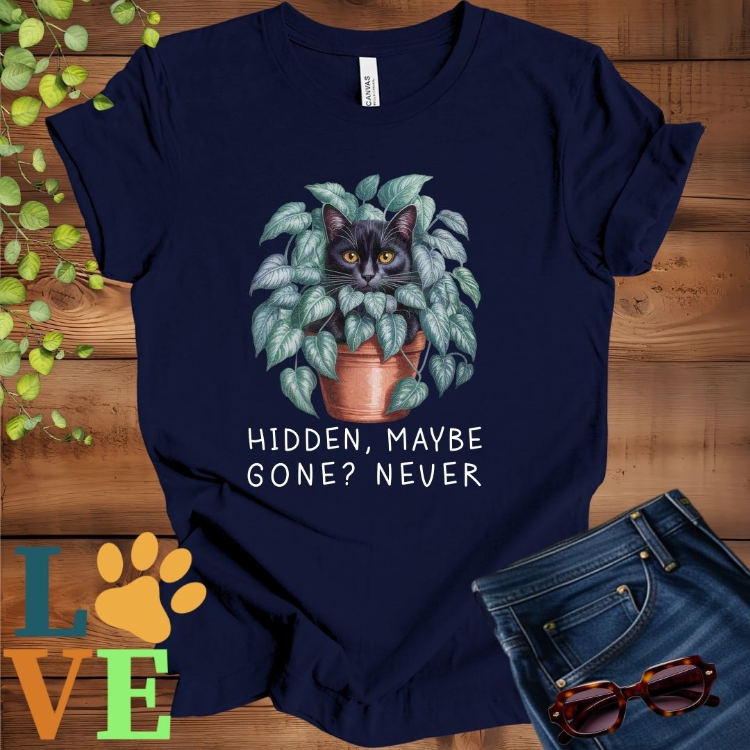 Black Cat Hidden Tee