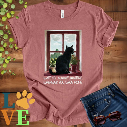 Black Cat Waiting Tee