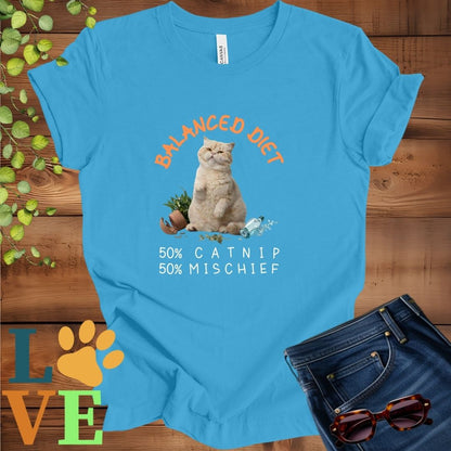 British Shorthair Balanced Diet Tee