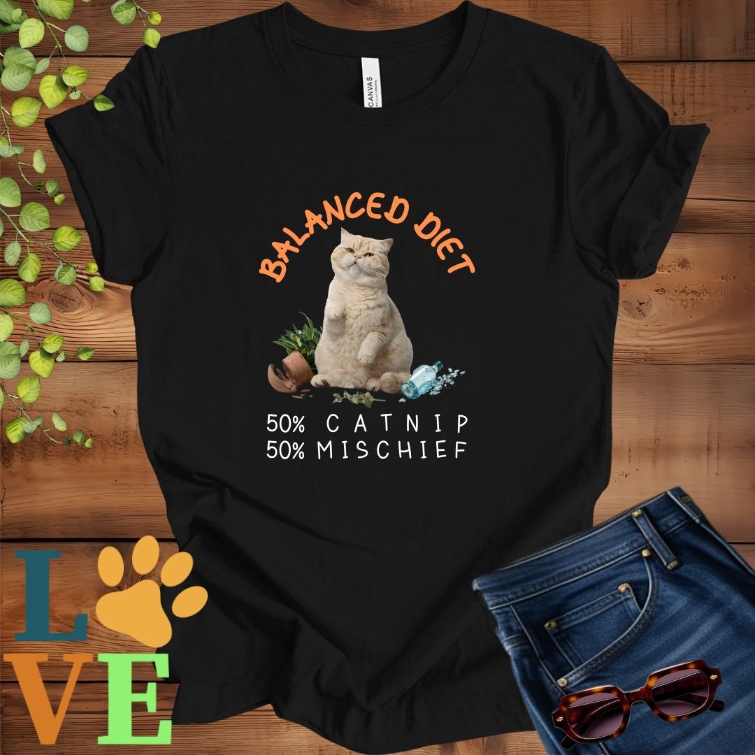 British Shorthair Balanced Diet Tee