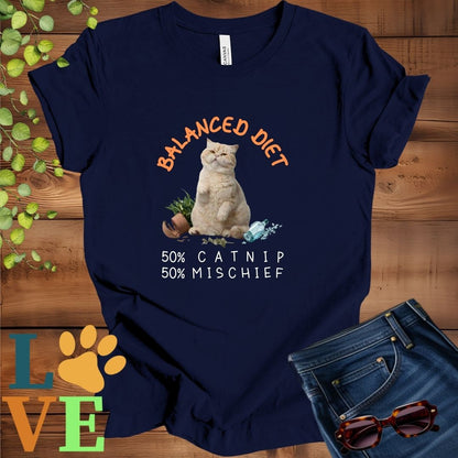 British Shorthair Balanced Diet Tee