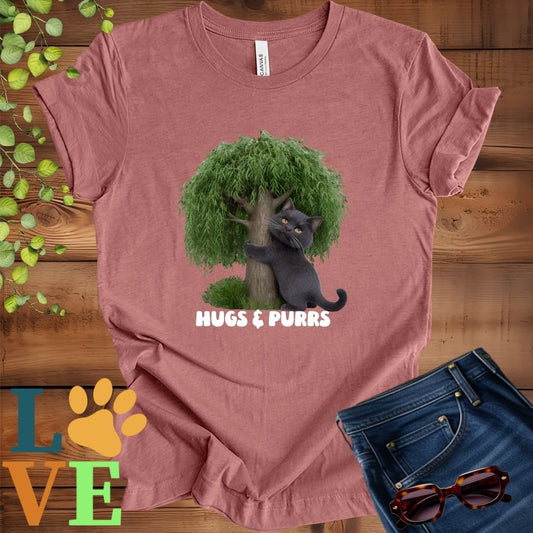 British Shorthair (Gray) Tree Hugger Tee