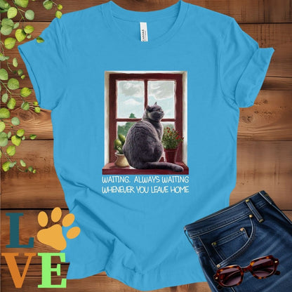 British Shorthair (Gray) Waiting Tee