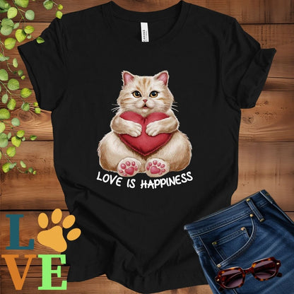 British Shorthair Love Is Happiness Tee