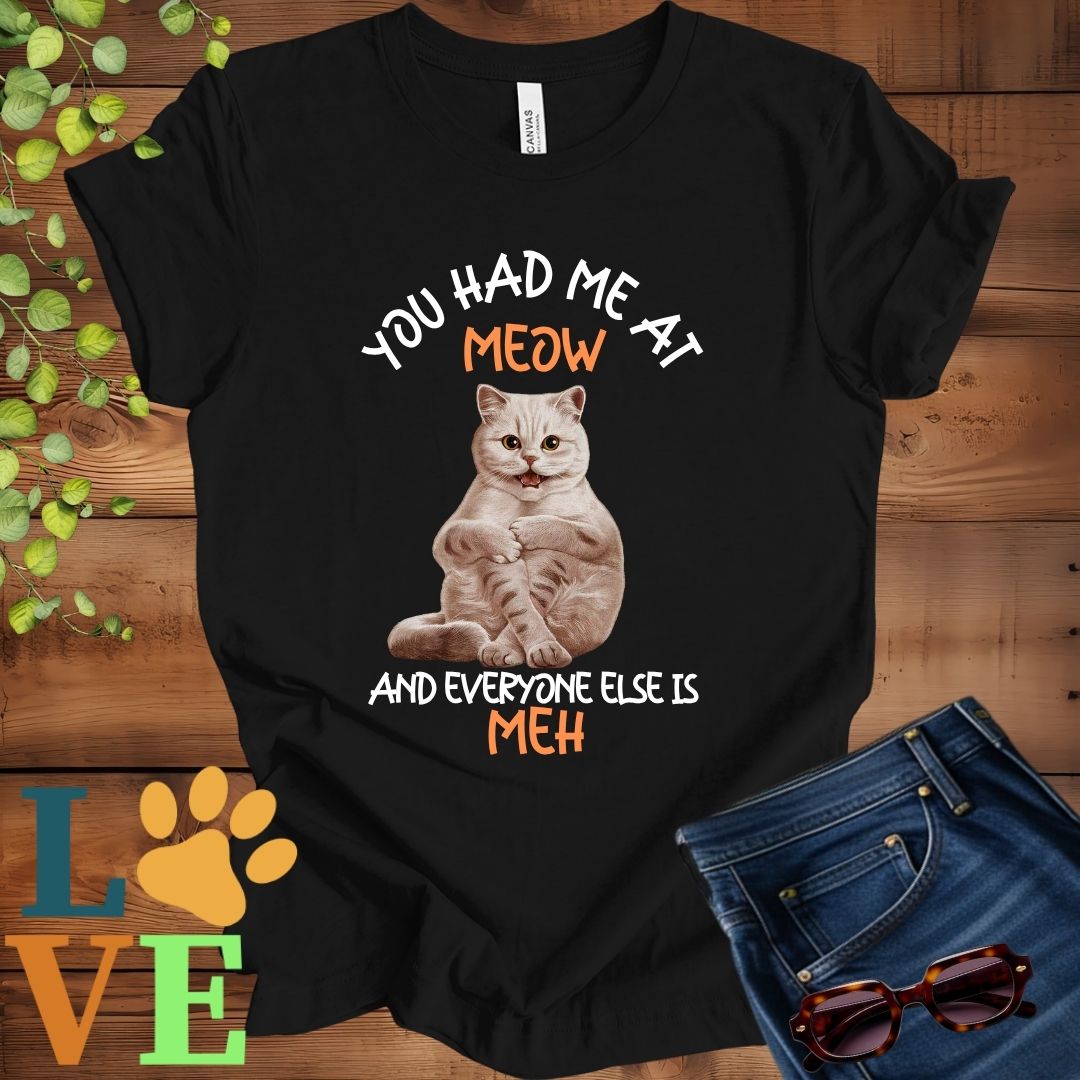 British Shorthair Meow Tee