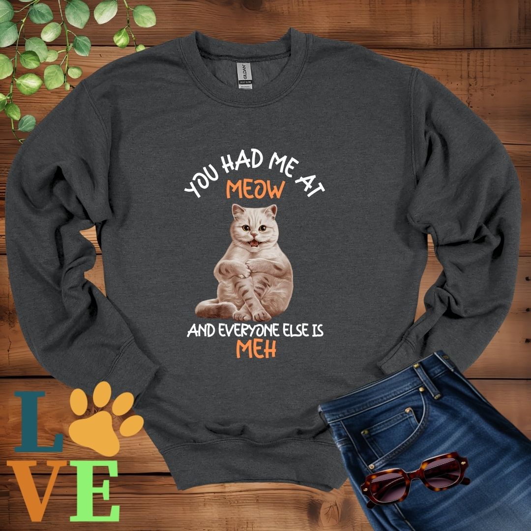 British Shorthair Meow Sweatshirt