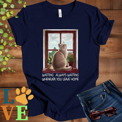 British Shorthair Waiting Tee