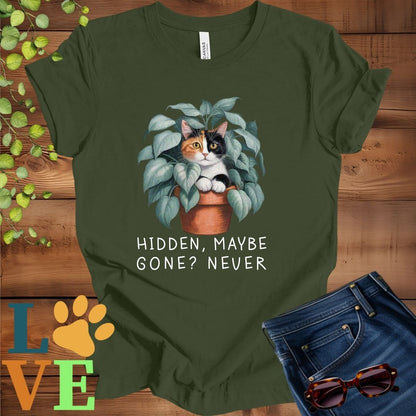 Calico Cat Hidden Tee