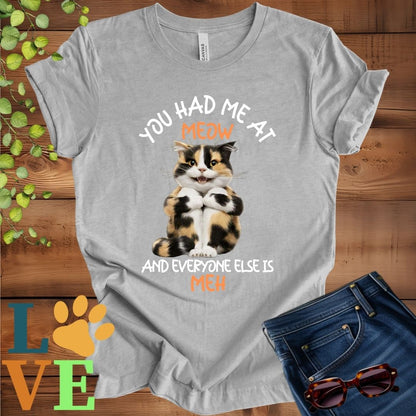Calico Cat Meow Tee