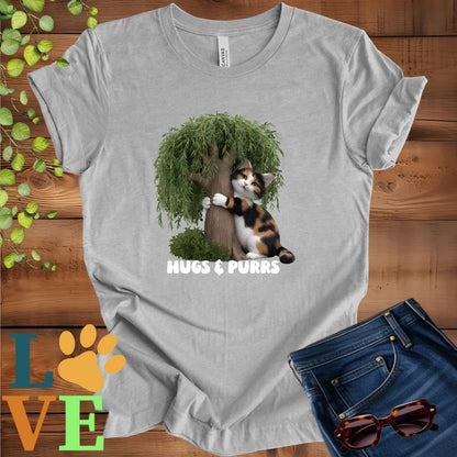Calico Cat Tree Hugger Tee