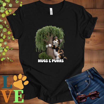 Calico Cat Tree Hugger Tee