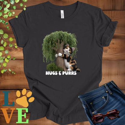 Calico Cat Tree Hugger Tee