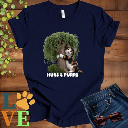 Calico Cat Tree Hugger Tee