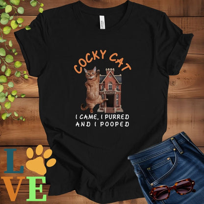 Cocky Abyssinian Tee