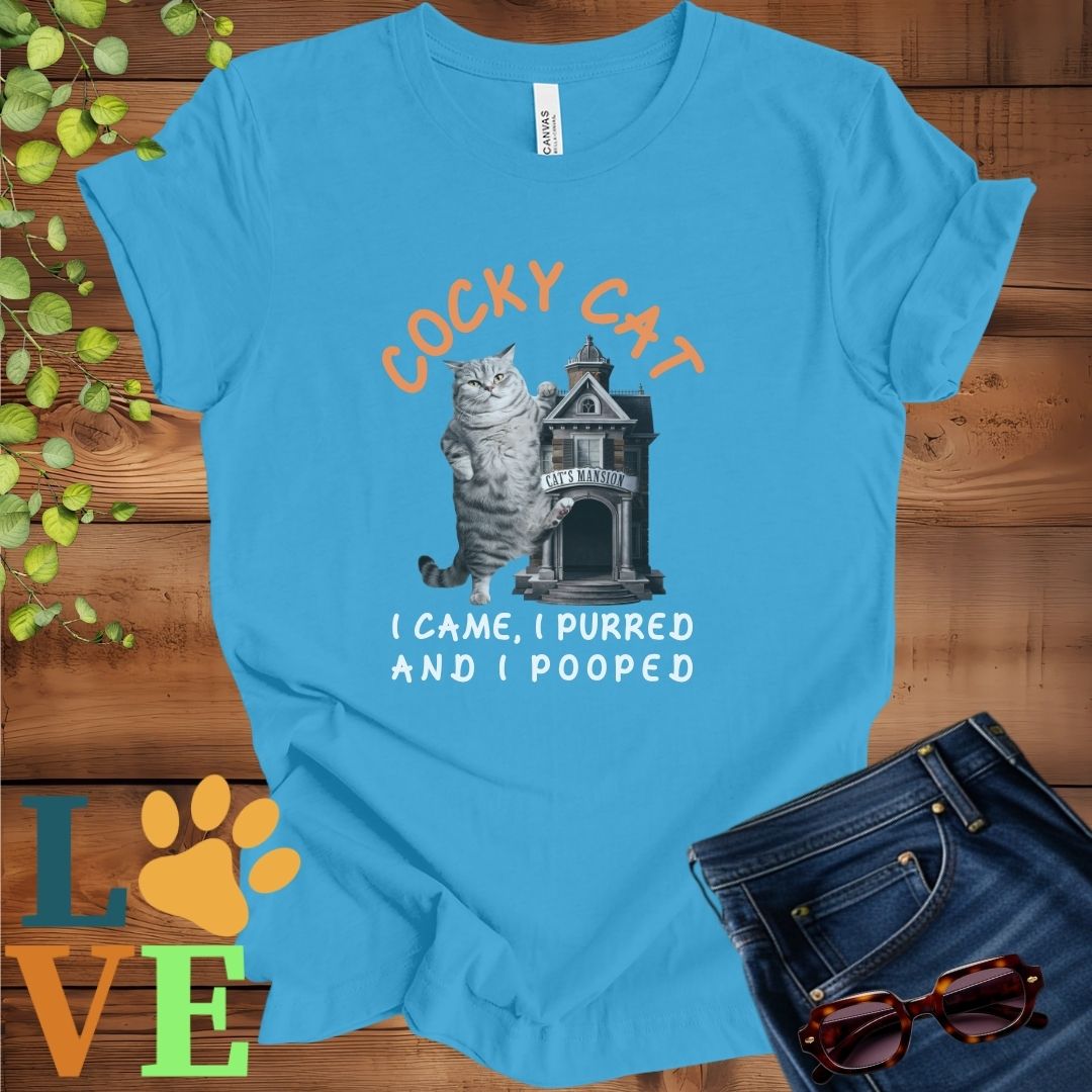 Cocky American Shorthair Tee