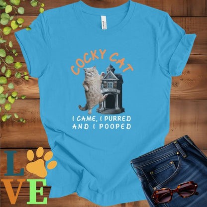 Cocky British Shorthair Tee