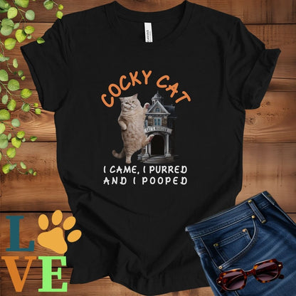 Cocky British Shorthair Tee