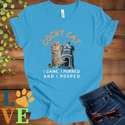 Cocky Exotic Shorthair Tee