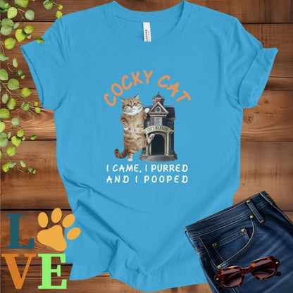 Cocky Ginger Cat Tee