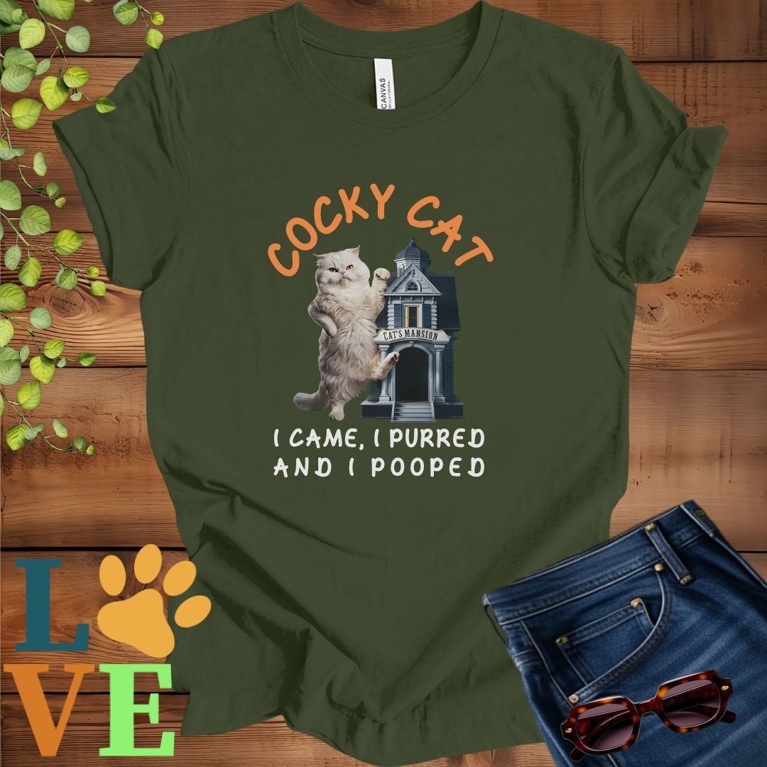 Cocky Persian Tee