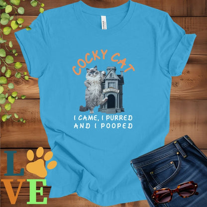 Cocky Ragdoll Tee