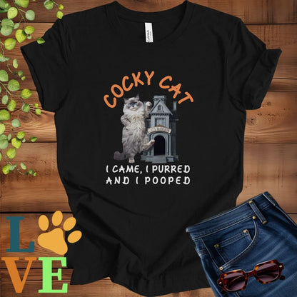 Cocky Ragdoll Tee