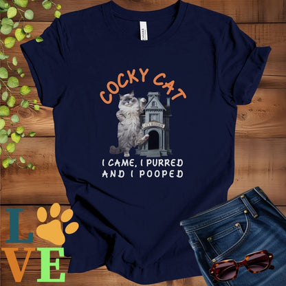Cocky Ragdoll Tee