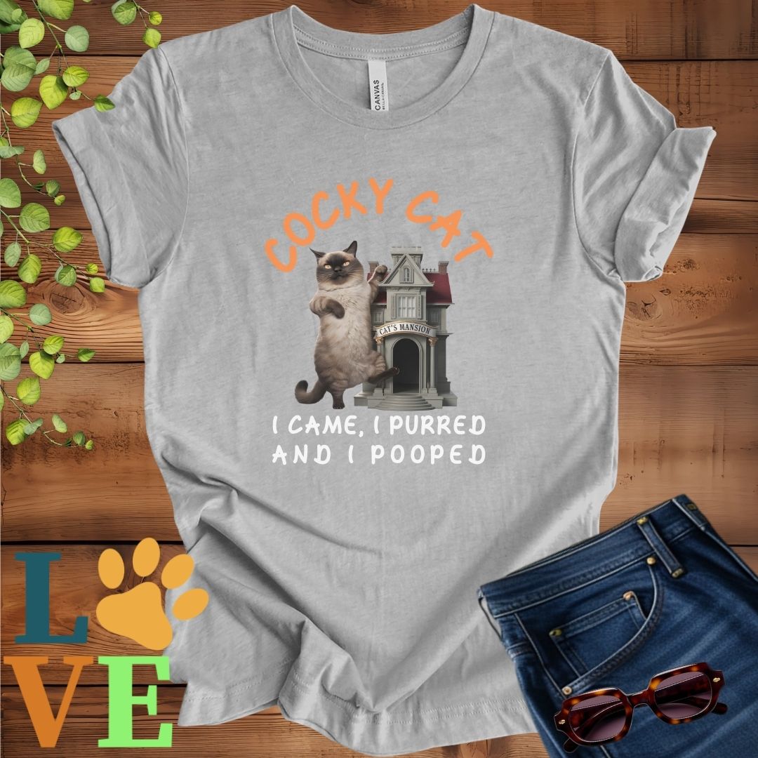 Cocky Siamese Tee