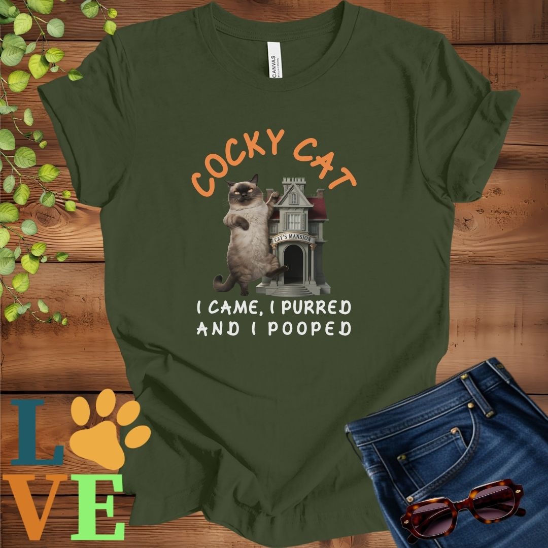 Cocky Siamese Tee