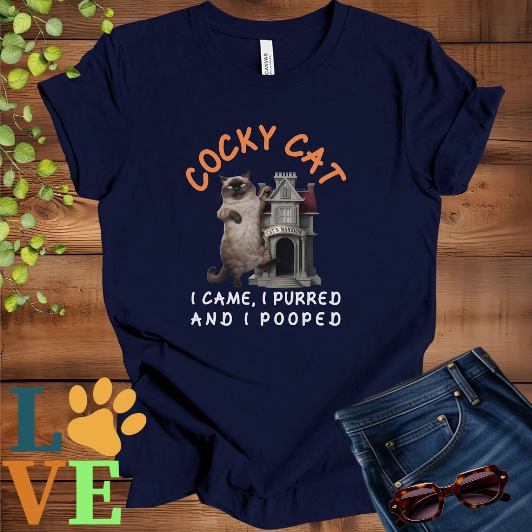 Cocky Siamese Tee