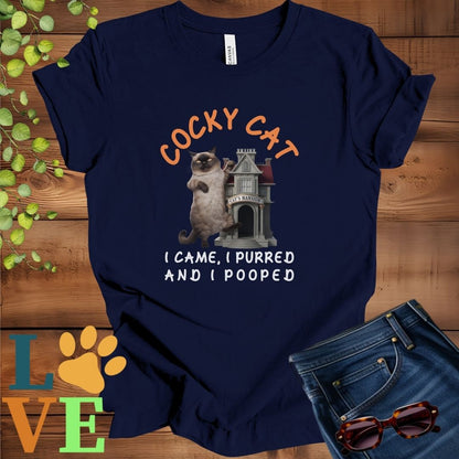 Cocky Siamese Tee
