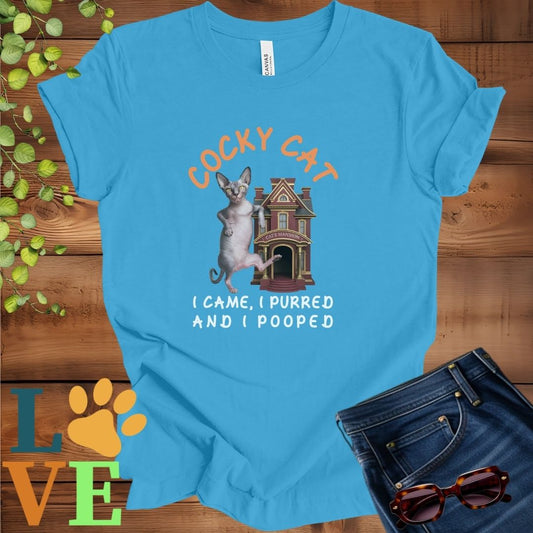 Cocky Sphynx Tee