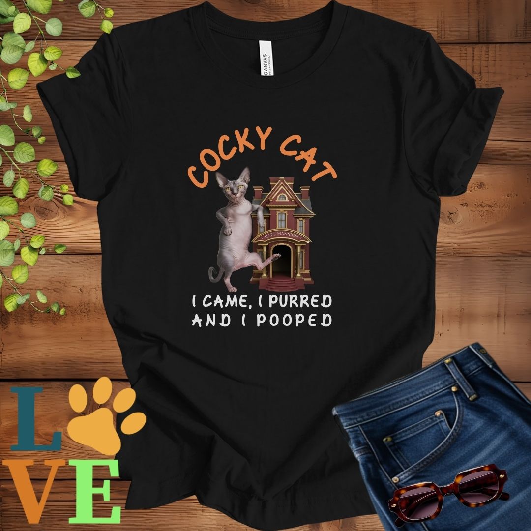 Cocky Sphynx Tee