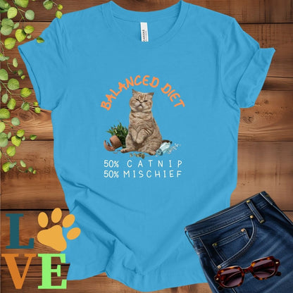 Exotic Shorthair Balanced Diet Tee