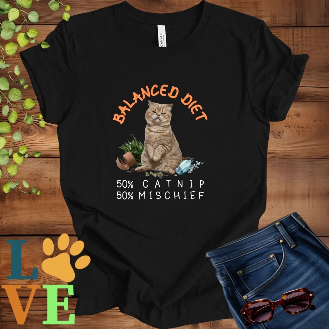 Exotic Shorthair Balanced Diet Tee