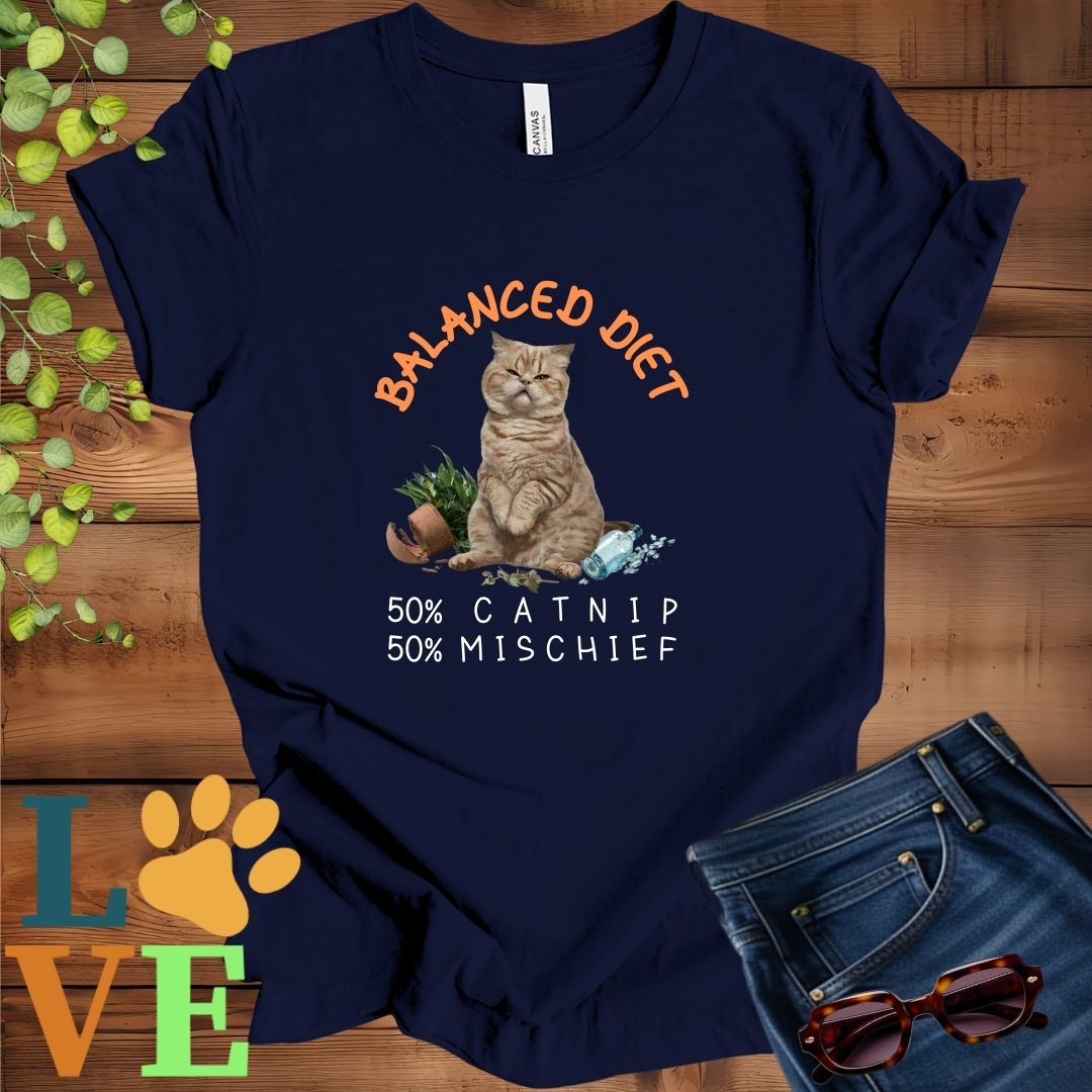Exotic Shorthair Balanced Diet Tee