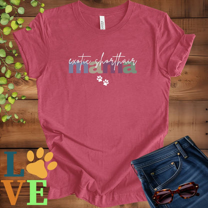 Exotic Shorthair Mama Tee