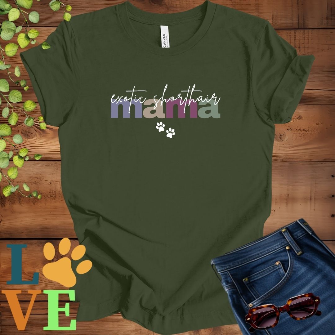 Exotic Shorthair Mama Tee