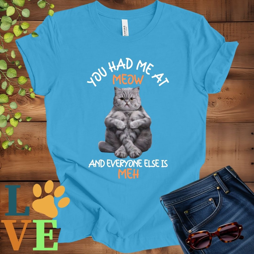 Exotic Shorthair Meow Tee