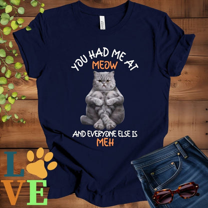 Exotic Shorthair Meow Tee
