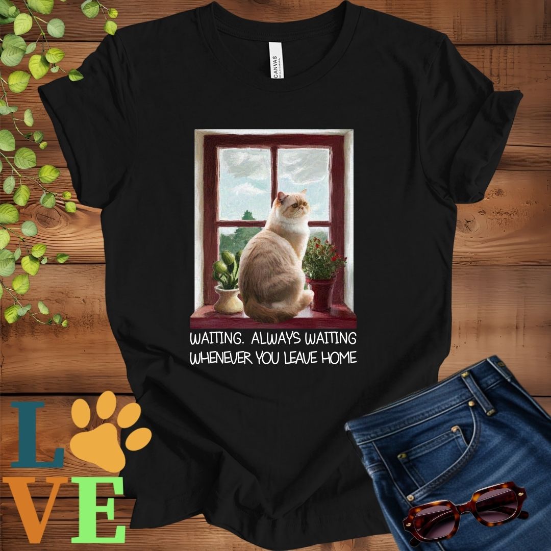 Exotic Shorthair Waiting Tee